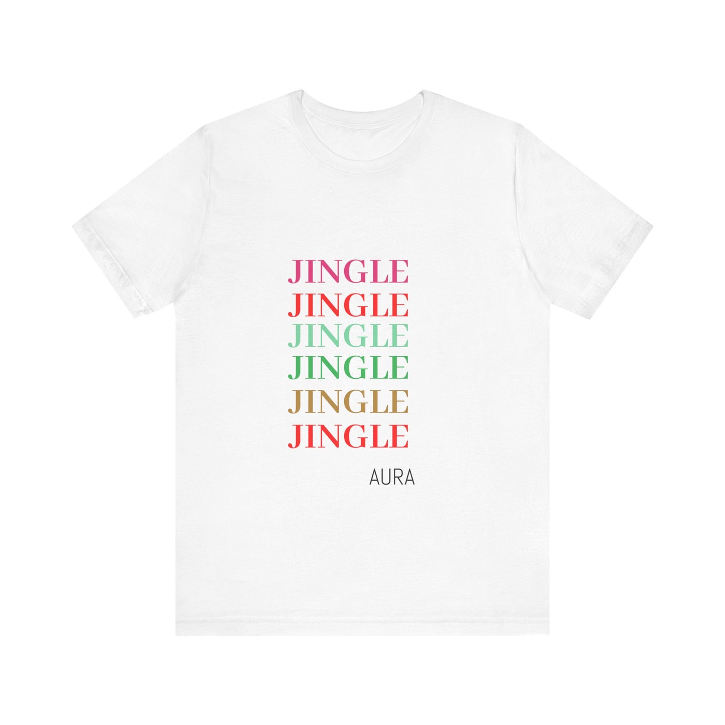 Jingle Aura Tee — Modern Holiday Vibes