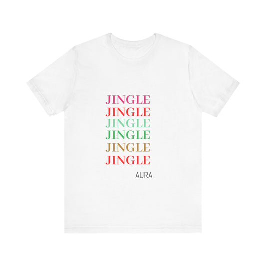 Jingle Aura Tee — Modern Holiday Vibes