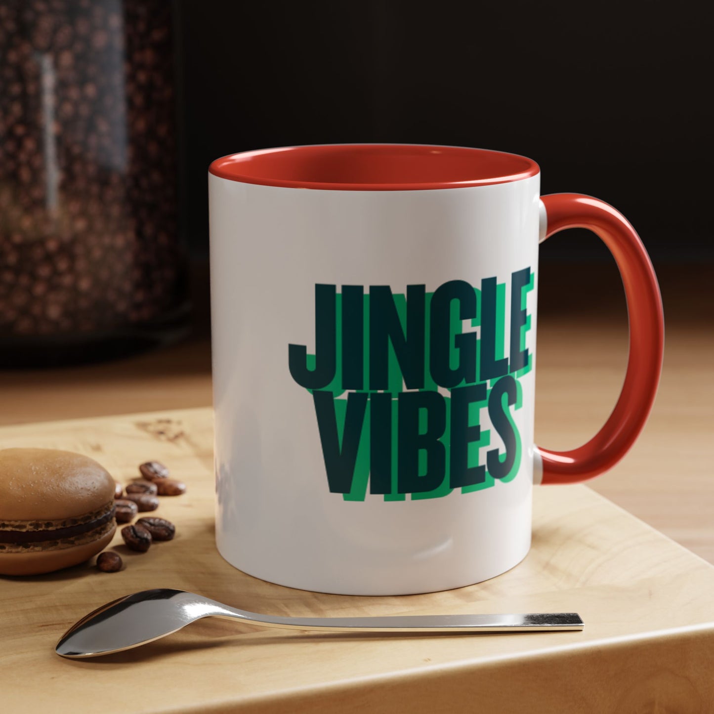 Jingle Vibes Mug — Holiday Energy in Every Sip