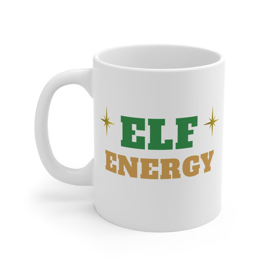 Elf Energy Mug — Festive Fuel for the Holidays