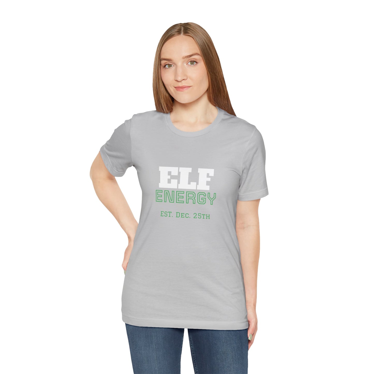 Elf Energy Tee — Holiday Spirit, Activated