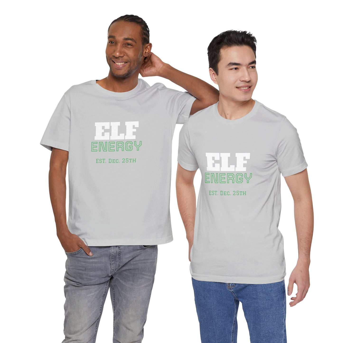 Elf Energy Tee — Holiday Spirit, Activated