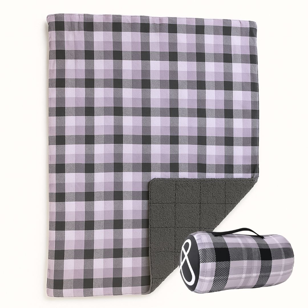 Wearable Weatherproof Blanket (Stonebrook Plaid)