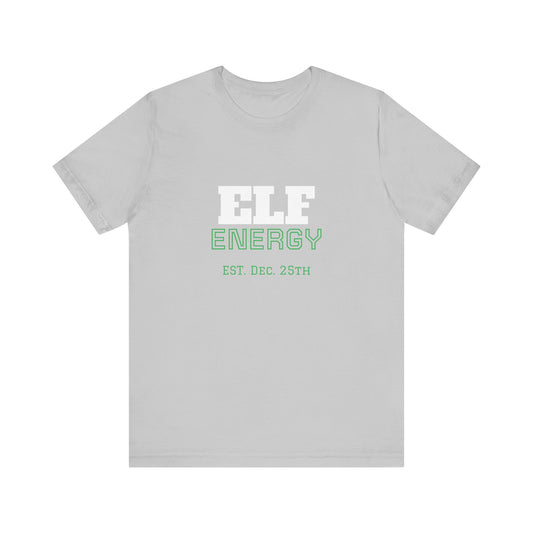 Elf Energy Tee — Holiday Spirit, Activated