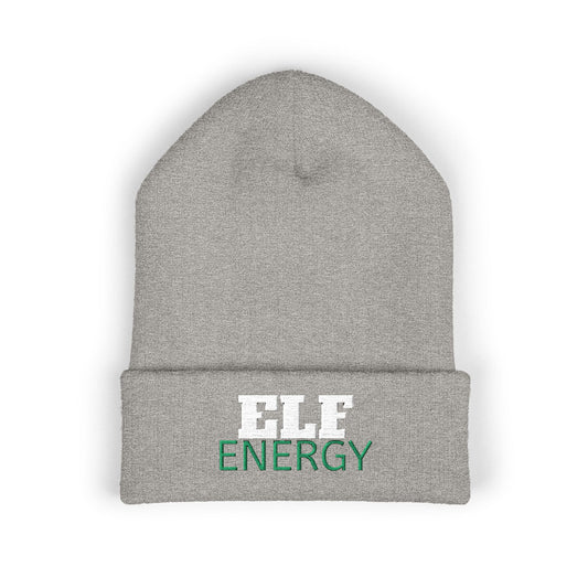 Elf Energy Beanie — Holiday Hustle Edition