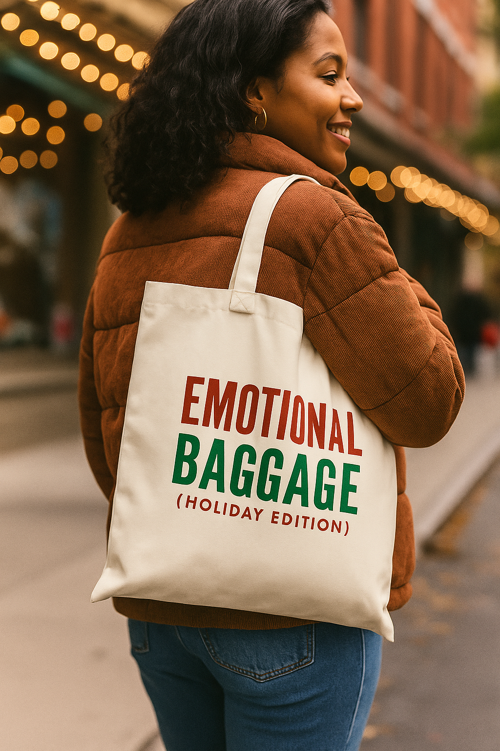 Emotional Baggage (Holiday Edition) Tote Bag